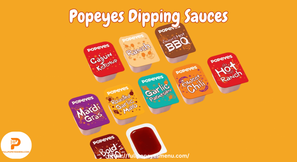 Popeyes Dipping Sauces